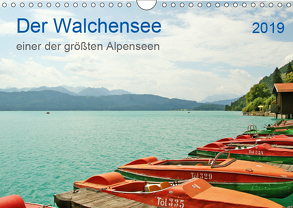 Der Walchensee – einer der größten Alpenseen (Wandkalender 2019 DIN A4 quer) von Hahn,  Joachim