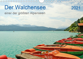 Der Walchensee – einer der größten Alpenseen (Wandkalender 2021 DIN A4 quer) von Hahn,  Joachim