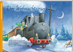 Der Weihnachtszug. Ein Adventskalender zum Vorlesen und Basteln einer Landschaft mit einem Zug von Horst,  Stefan, Schwikart,  Georg