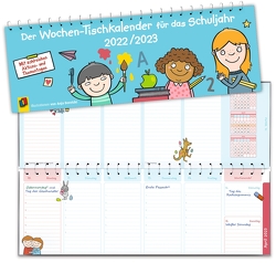 Der Wochen-Tischkalender für das Schuljahr 2022/2023 von Boretzki,  Anja