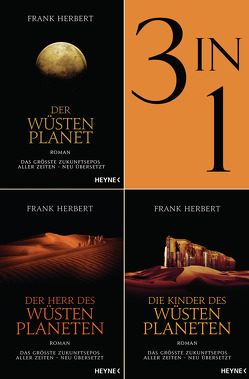 Der Wüstenplanet Band 1-3: Der Wüstenplanet / Der Herr des Wüstenplaneten / Die Kinder des Wüstenplaneten (3in1-Bundle) von Herbert,  Frank, Schmidt,  Jakob
