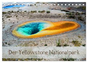 Der Yellowstone Nationalpark (Tischkalender 2024 DIN A5 quer), CALVENDO Monatskalender von by Sylvia Seibl,  CrystalLights