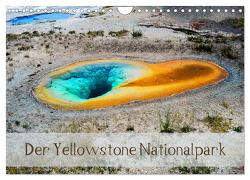 Der Yellowstone Nationalpark (Wandkalender 2024 DIN A4 quer), CALVENDO Monatskalender von by Sylvia Seibl,  CrystalLights