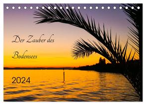 Der Zauber des Bodensees (Tischkalender 2024 DIN A5 quer), CALVENDO Monatskalender von Rogalski,  Solveig