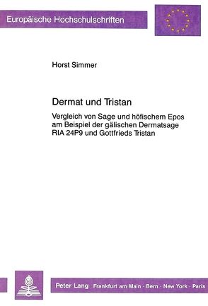Dermat und Tristan von Simmer,  Horst