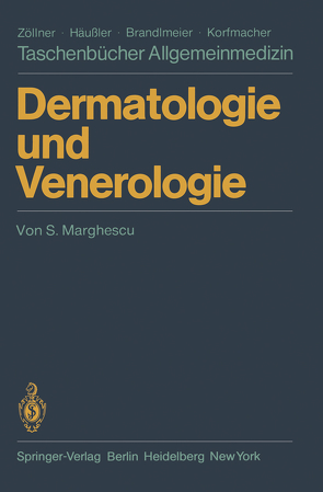 Dermatologie und Venerologie von Marghescu,  S.