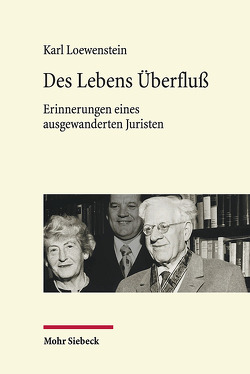 Des Lebens Überfluß von Lepsius,  Oliver, Loewenstein,  Karl, Schale,  Frank, van Ooyen,  Robert Chr.