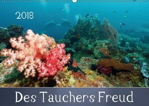 Des Tauchers Freud (Wandkalender 2018 DIN A2 quer) von Schumann,  Bianca