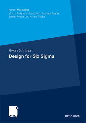 Design for Six Sigma von Günther,  Swen