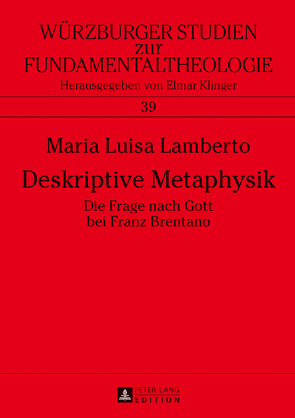 Deskriptive Metaphysik von Lamberto,  Maria Luisa
