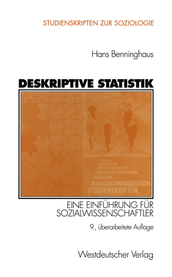 Deskriptive Statistik von Benninghaus,  Hans