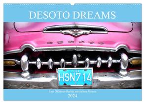 DESOTO DREAMS – Eine Oldtimer-Rarität mit sieben Zähnen (Wandkalender 2024 DIN A2 quer), CALVENDO Monatskalender von von Loewis of Menar,  Henning