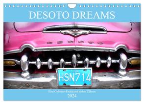 DESOTO DREAMS – Eine Oldtimer-Rarität mit sieben Zähnen (Wandkalender 2024 DIN A4 quer), CALVENDO Monatskalender von von Loewis of Menar,  Henning