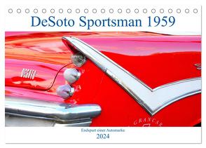 DeSoto Sportsman 1959 – Endspurt einer Automarke (Tischkalender 2024 DIN A5 quer), CALVENDO Monatskalender von von Loewis of Menar,  Henning