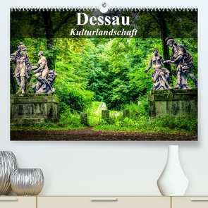 Dessau – Kulturlandschaft (Premium, hochwertiger DIN A2 Wandkalender 2022, Kunstdruck in Hochglanz) von Bösecke,  Klaus