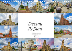 Dessau Roßlau Impressionen (Wandkalender 2022 DIN A4 quer) von Meutzner,  Dirk