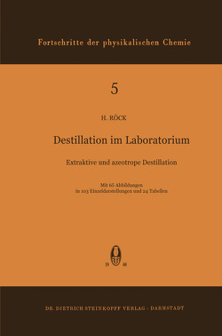 Destillation im Laboratorium von Röck,  H.