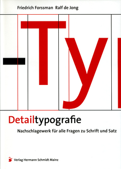 Detailtypografie von Forssman,  Friedrich, Jong,  Ralf de