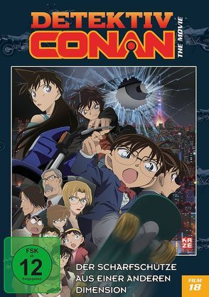 Detektiv Conan – 18. Film: Der Scharfschütze aus einer anderen Dimension – DVD von Shizuno,  Kobun