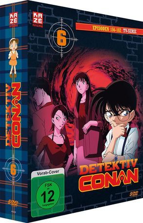 Detektiv Conan – TV-Serie – DVD Box 6 (Episoden 156-182) (5 DVDs) von Kodama,  Kenji, Ochi,  Kojin, Sato,  Masato, Yamamoto,  Yasuichiro