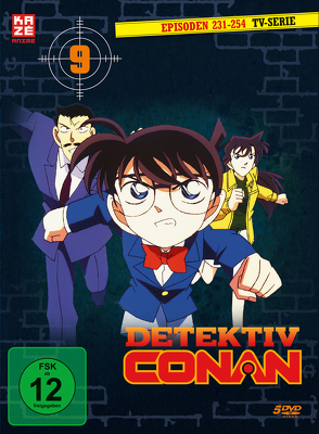 Detektiv Conan – TV-Serie – DVD Box 9 (Episoden 231-254) (5 DVDs) von Kodama,  Kenji, Ochi,  Kojin, Sato,  Masato, Yamamoto,  Yasuichiro