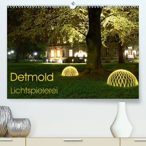 Detmold Lichtspielerei (Premium, hochwertiger DIN A2 Wandkalender 2021, Kunstdruck in Hochglanz) von Witzel,  Christine