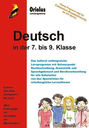 Deutsch 7. bis 9. Klasse – Schullizenz für PC 5 Jahre, updatefähig