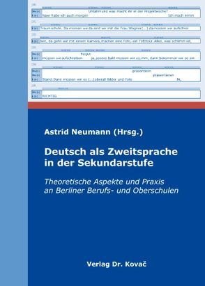 Deutsch als Zweitsprache in der Sekundarstufe von Neumann,  Astrid