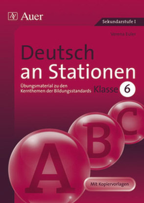 Deutsch an Stationen 6 von Euler,  Verena