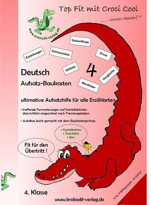 Deutsch Aufsatz-Baukasten 4. Schuljahr von Dr. Hofmann,  Sabine, Sparrer,  Martina