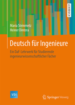 Deutsch für Ingenieure von Dintera,  Heiner, Steinmetz,  Maria