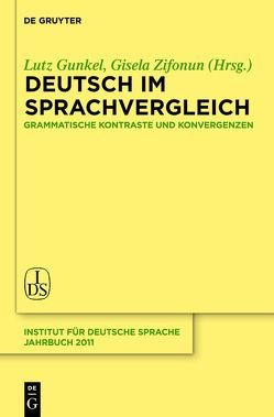 Deutsch im Sprachvergleich von Gunkel,  Lutz, Zifonun,  Gisela