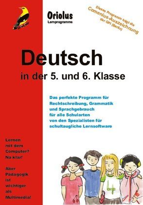Deutsch in der 5. und 6. Klasse – Schullizenz für PC 5 Jahre, updatefähig