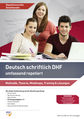 Deutsch schriftlich DHF von Zähner,  Martina