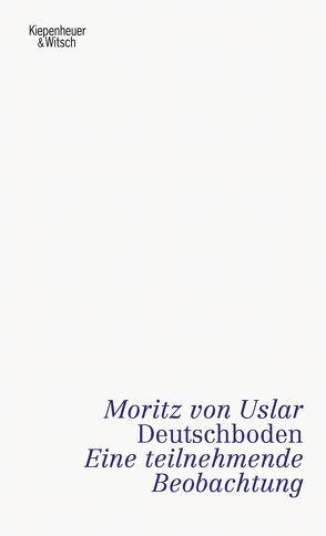 Deutschboden von Uslar,  Moritz von