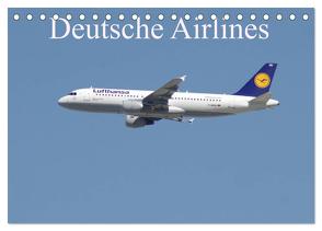 Deutsche Airlines (Tischkalender 2024 DIN A5 quer), CALVENDO Monatskalender von Heilscher,  Thomas