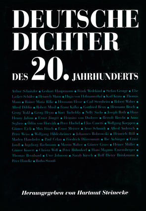 Deutsche Dichter – Ihr Leben und Werk / Deutsche Dichter des 20. Jahrhunderts von Steinecke,  Hartmut