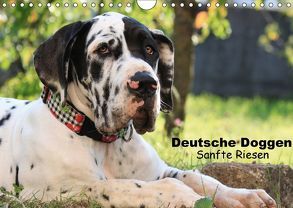 Deutsche Doggen – Sanfte Riesen (Wandkalender 2018 DIN A4 quer) von Reiß-Seibert,  Marion