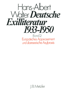 Deutsche Exilliteratur 1933-1950 von Walter,  Hans-Albert