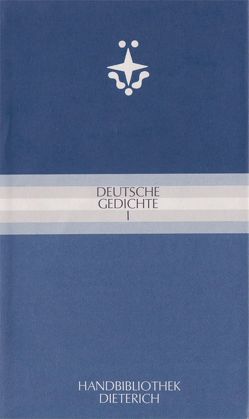Deutsche Gedichte I. von Klemm,  Wilhelm