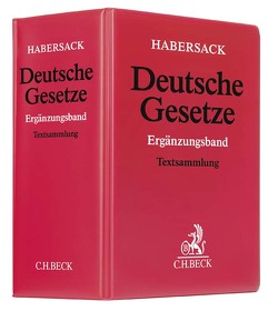 Deutsche Gesetze Ergänzungsband apart von Habersack,  Mathias
