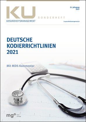 Deutsche Kodierrichtlinien 2021 von InEK gGmbH, Med. Dienst der Krankenver-sicherung Baden-Württemberg