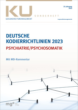 Deutsche Kodierrichtlinien für die Psychatrie/Psychosomatik 2023 mit MD-Kommentar von InEK gGmbH, Med. Dienst der Krankenver-