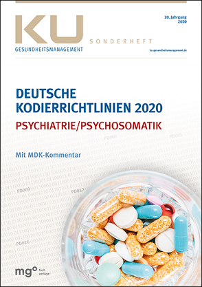 Deutsche Kodierrichtlinien für die Psychiatrie/Psychosomatik 2020 mit MDK-Kommentar von InEK gGmbH