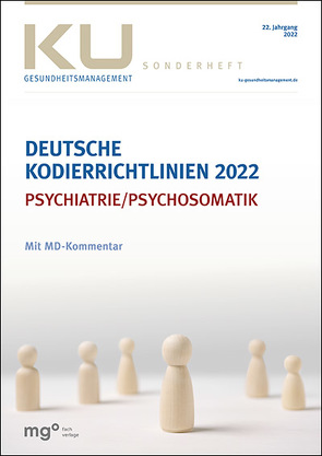 Deutsche Kodierrichtlinien für die Psychiatrie/Psychosomatik 2022 mit MD-Kommentar von InEK gGmbH, Med. Dienst der Krankenver-