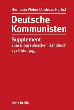 Deutsche Kommunisten von Herbst,  Andreas, Weber,  Hermann
