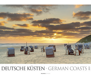 Deutsche Küsten 2021 – Bild-Kalender XXL 60×50 cm – Nordsee – Ostsee – Landschaftskalender – Natur-Kalender – Wand-Kalender – Alpha Edition