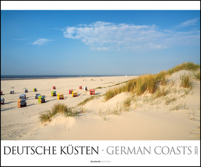Deutsche Küsten 2023 – Bildkalender XXL 60×50 cm – hochwertiger Wandkalender im Querformat – Landschaftskalender – Wandplaner