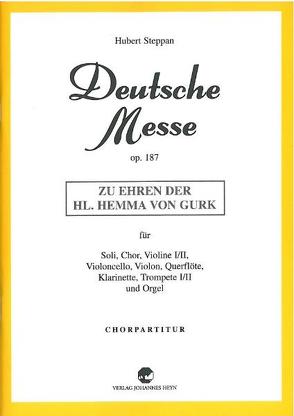 Deutsche Messe op. 187 von Steppan,  Hubert
