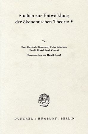 Deutsche Nationalökonomie zu Beginn des 19. Jahrhunderts. von Scherf,  Harald